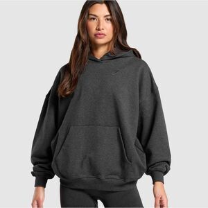 Gymshark Rest Day Sweats Hoodie Size Small Black Marl NWT in Packaging